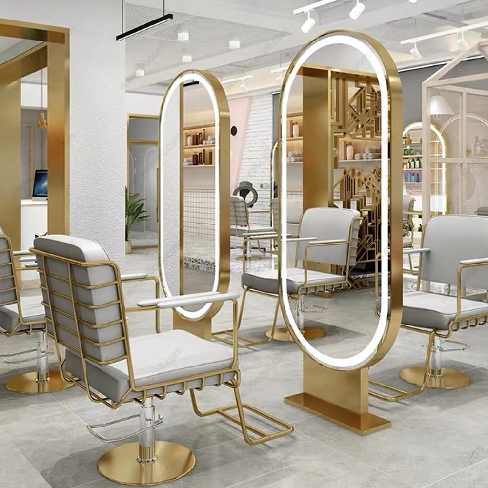 Europeanstyle Rotatable Beauty Hair Salon كرسي أثاث صالون