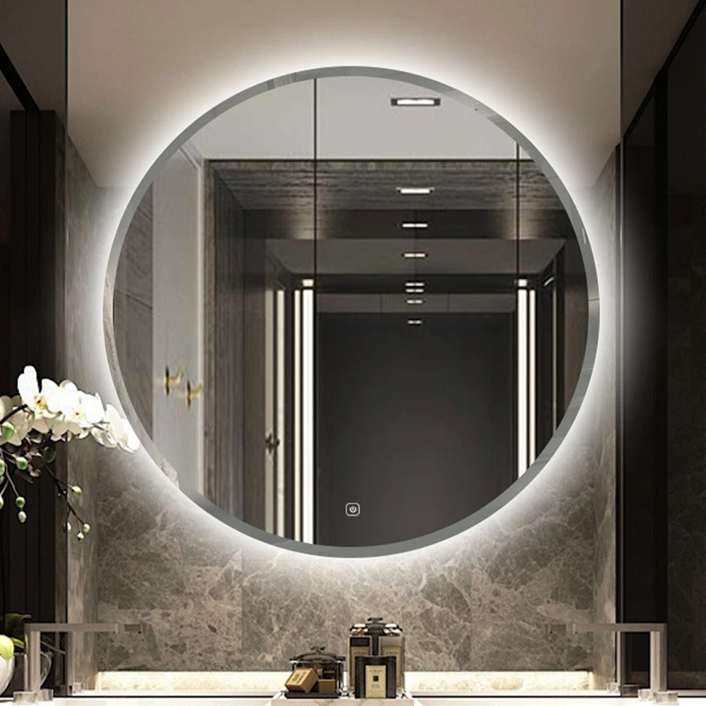 LED مرآة الحمام الحائط الغرور مرآة مرآة المنزل الذكي مرآة المنزل الديكور بلوتوث مرآة لوضع مساحيق التجميل مرآة زجاجية