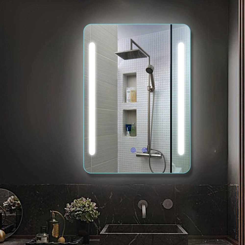 تصميم جديد ذكي LED مرآة الحمام الغرور LED مرايا الحمام مع الضوء