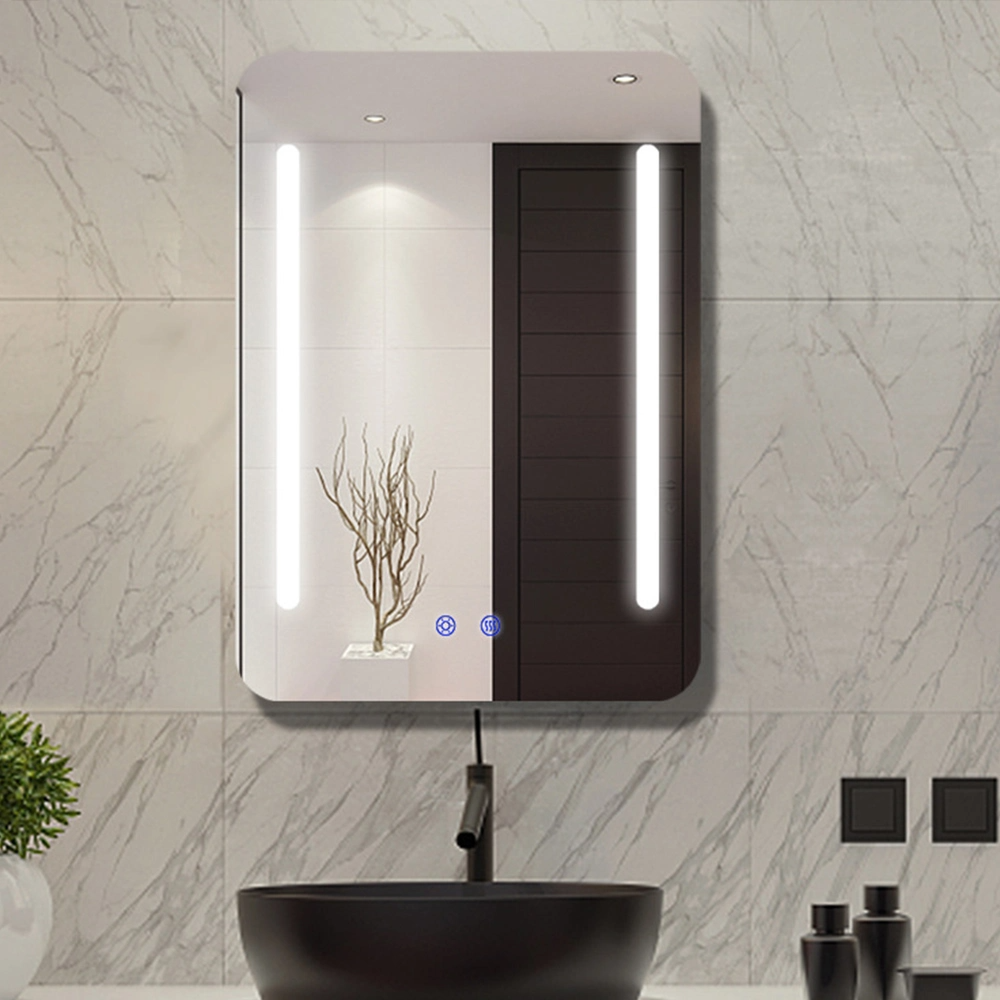 تصميم جديد ذكي LED مرآة الحمام الغرور LED مرايا الحمام مع الضوء