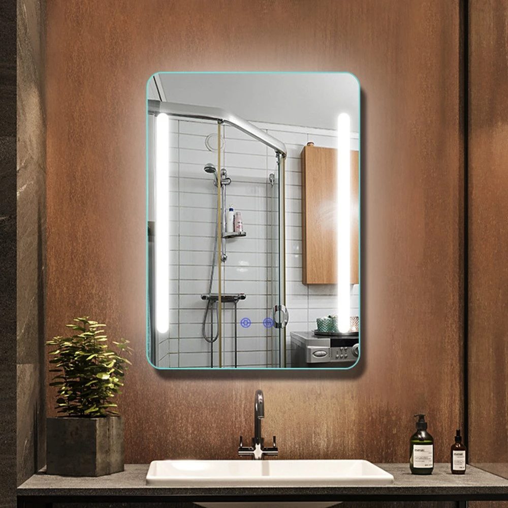 تصميم جديد ذكي LED مرآة الحمام الغرور LED مرايا الحمام مع الضوء
