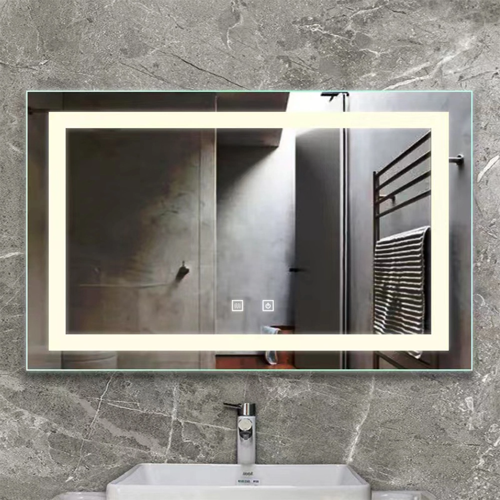 مصباح LED للحمام ، مرآة مكياج ذكية مع إضاءة