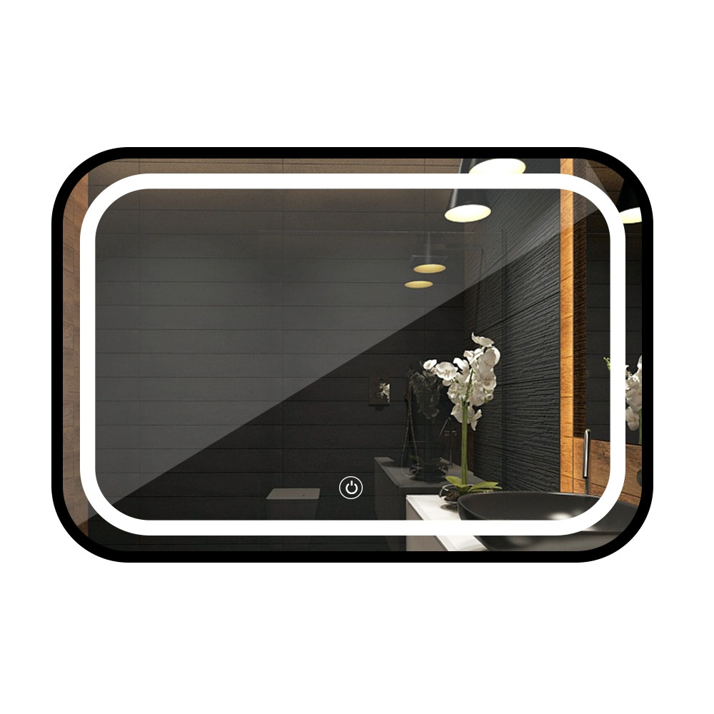 ضوء مرآة الحمام LED Demist Touch Mirror مرآة الحمام LED الحمام